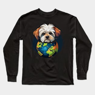 Maltese Earth Day Long Sleeve T-Shirt